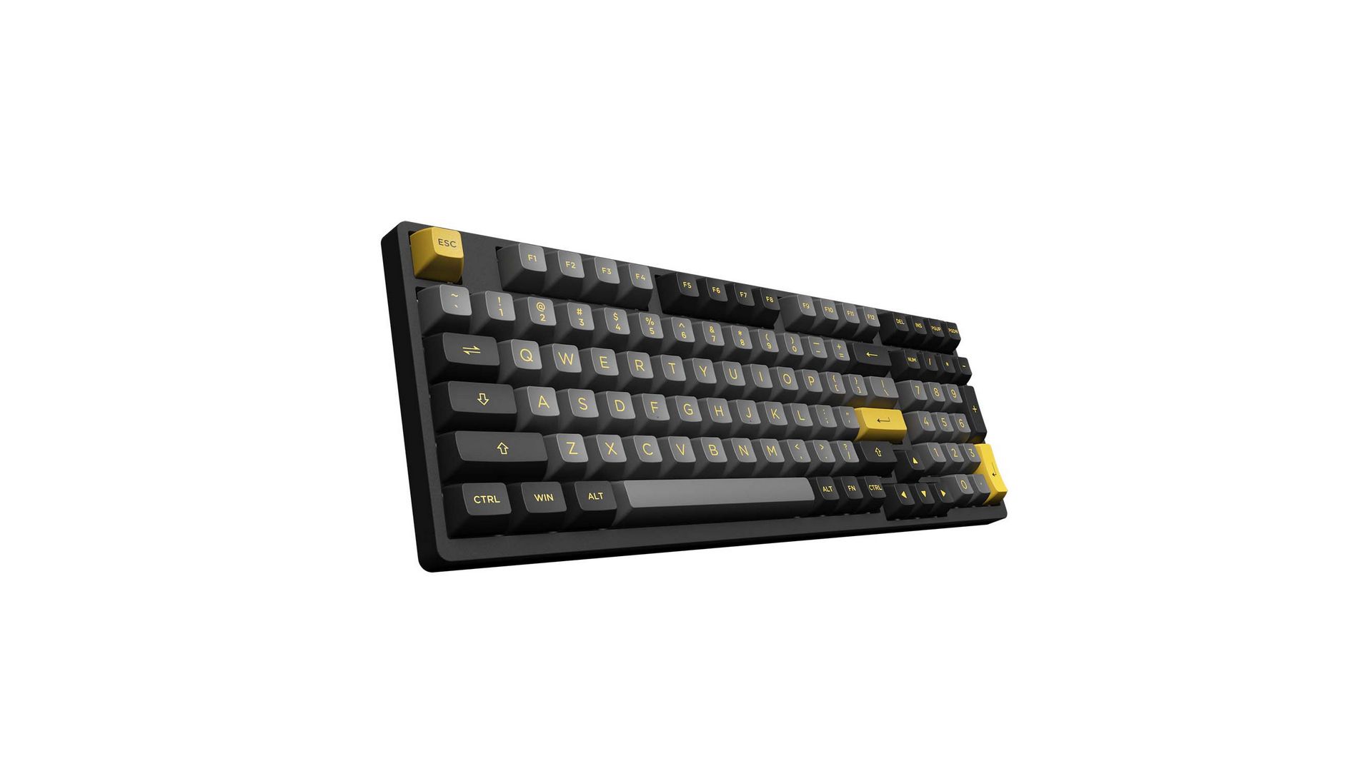 Bàn Phím Cơ AKKO 3098B Multi-modes Black & Gold (AKKO CS Switch Jelly Pink)