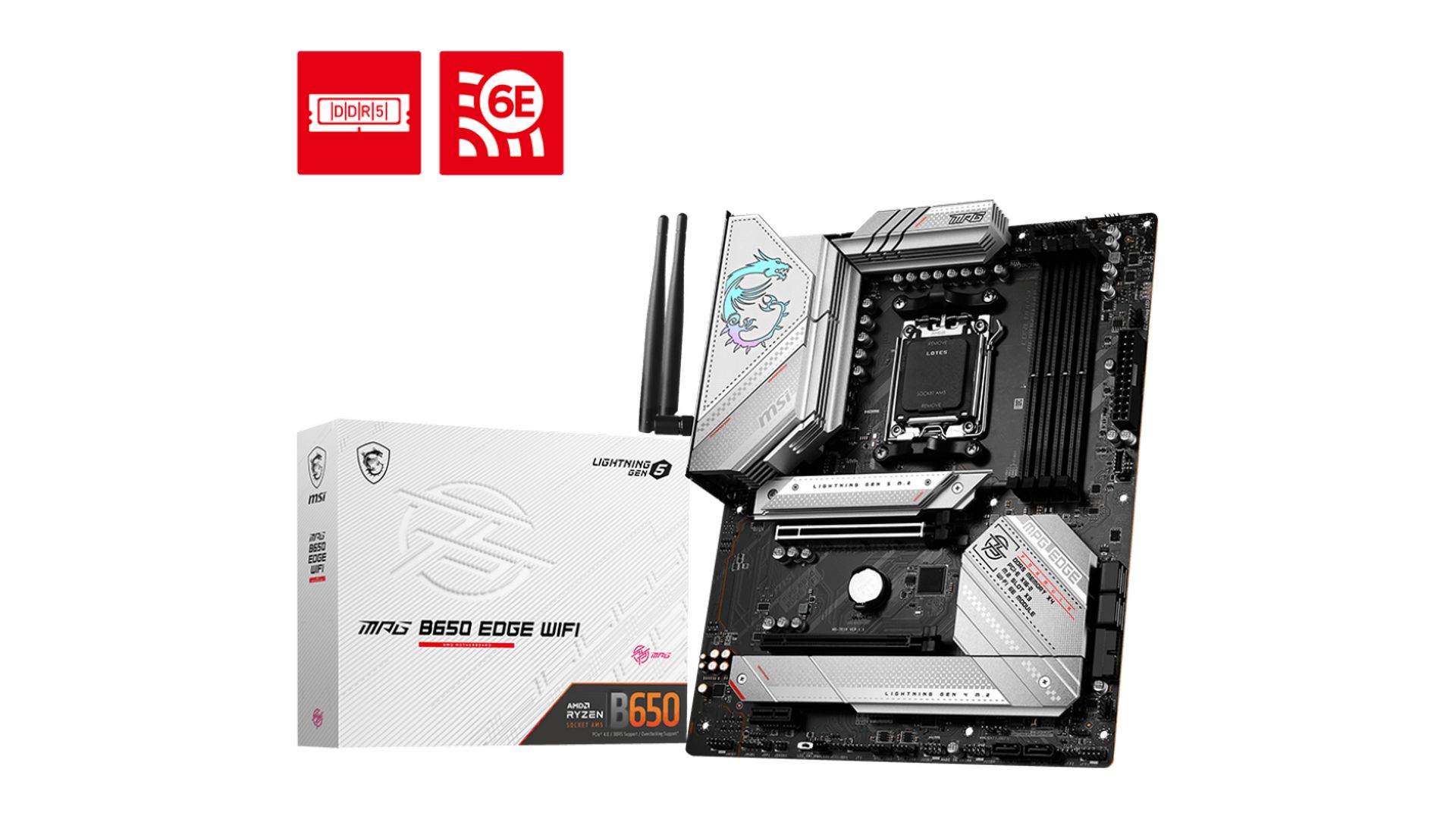 Mainboard MSI MPG B650 EDGE WIFI (AM5 | ATX | 4 Khe RAM DDR5)