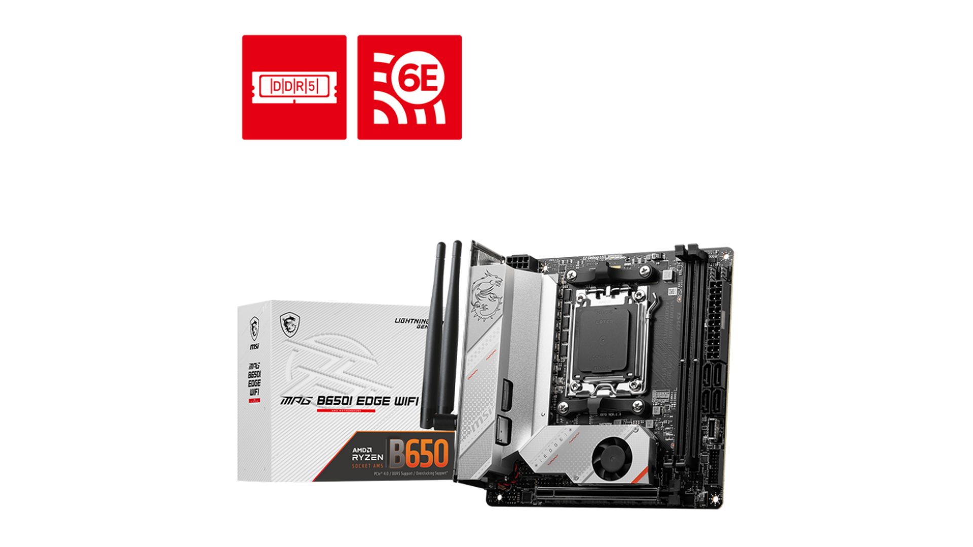 Mainboard MSI MPG B650I EDGE WIFI (AM5 | ITX | 2 Khe RAM DDR5)