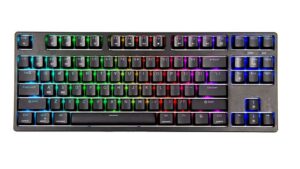 Bàn phím cơ không dây Fuhlen T87S Pro Black (Blue Switch)