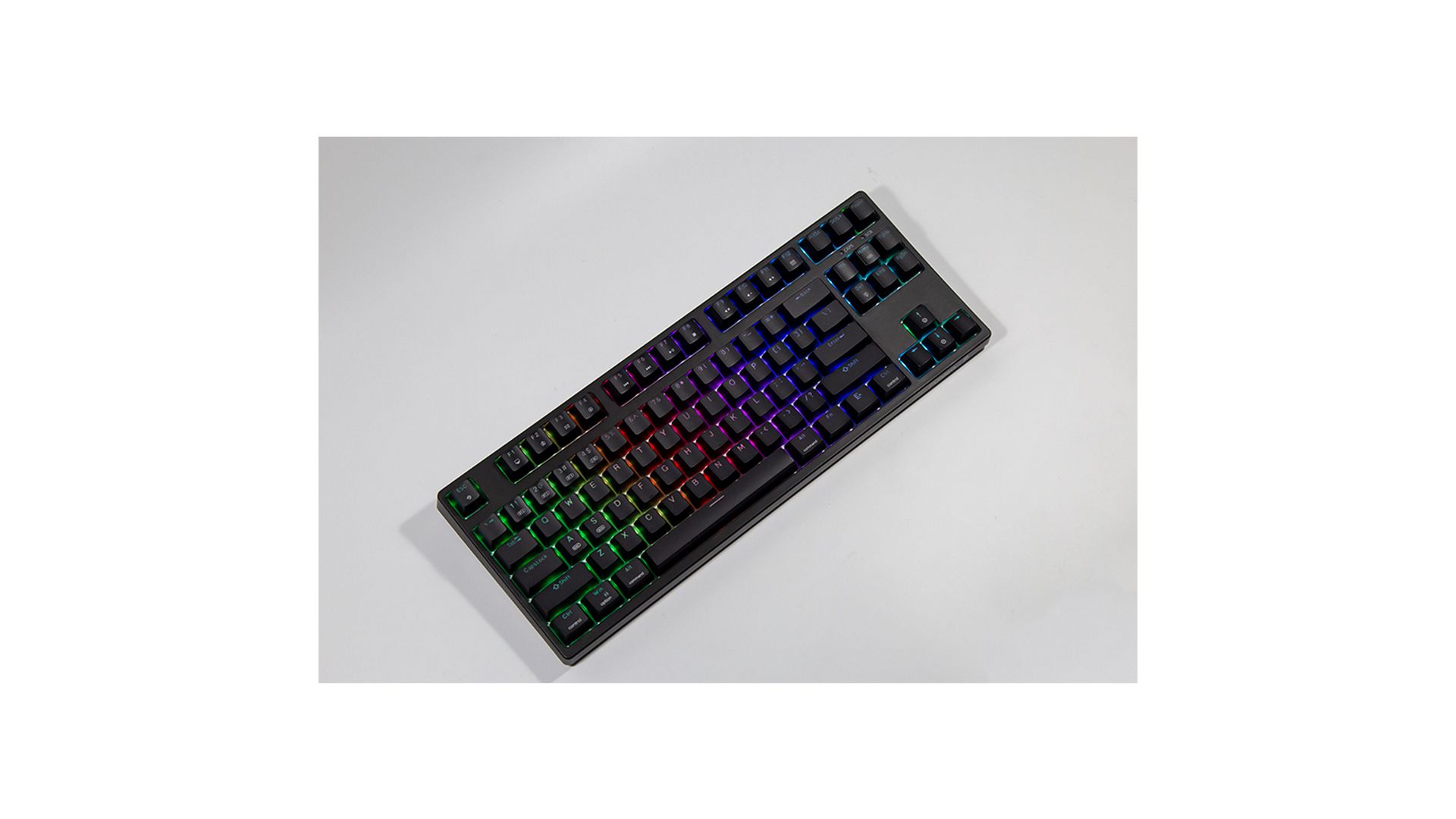 Bàn phím cơ không dây Fuhlen T87S Pro Black (Yellow Switch)