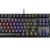 Bàn phím cơ E-DRA EK3104L Rainbow Black - Red switch