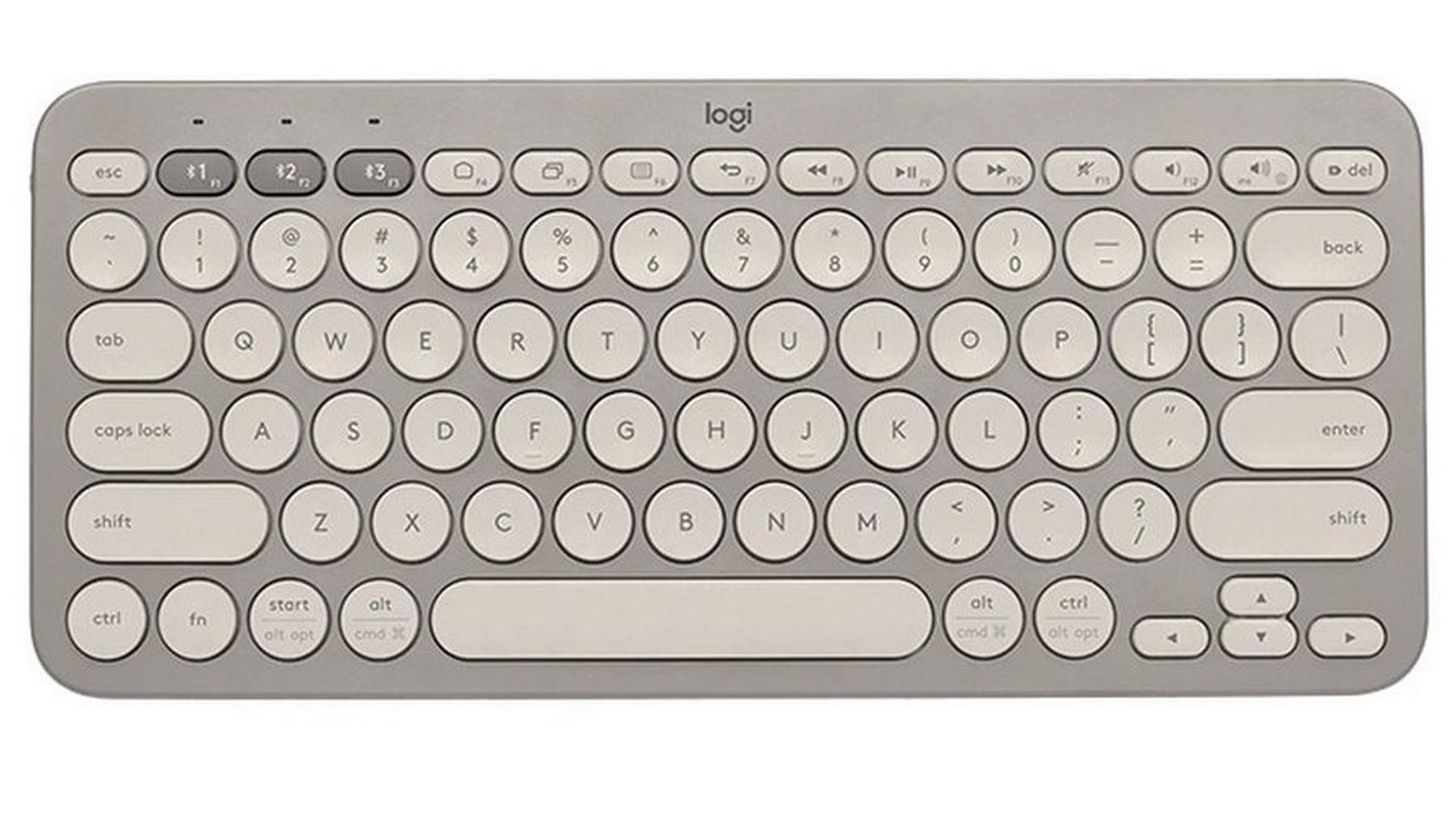 Bàn phím không dây Logitech K380 (Almond Milk)