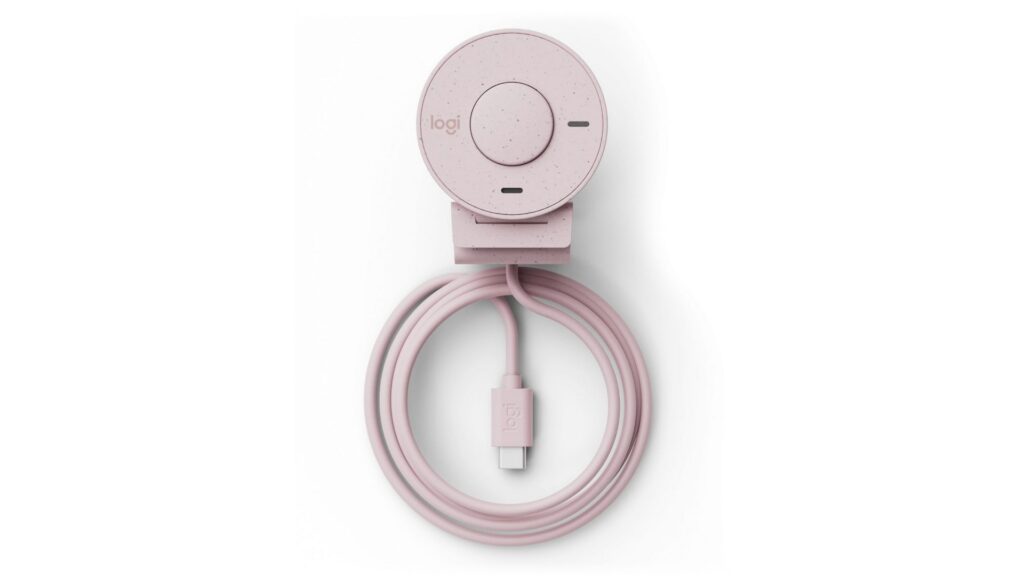 Webcam Logitech Brio 300 - Pink 7 Webcam Logitech Brio 300 - Pink