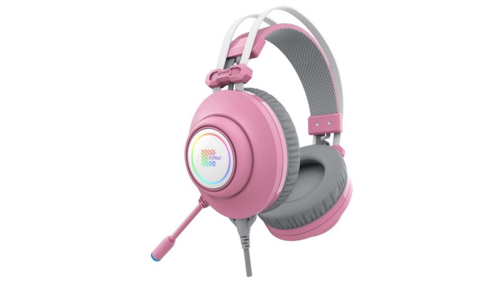 Tai nghe ZIDLI SCORE SH320V Pink (USB | 7.1 | RGB) 6 Tai nghe ZIDLI SCORE SH320V Pink (USB | 7.1 | RGB)