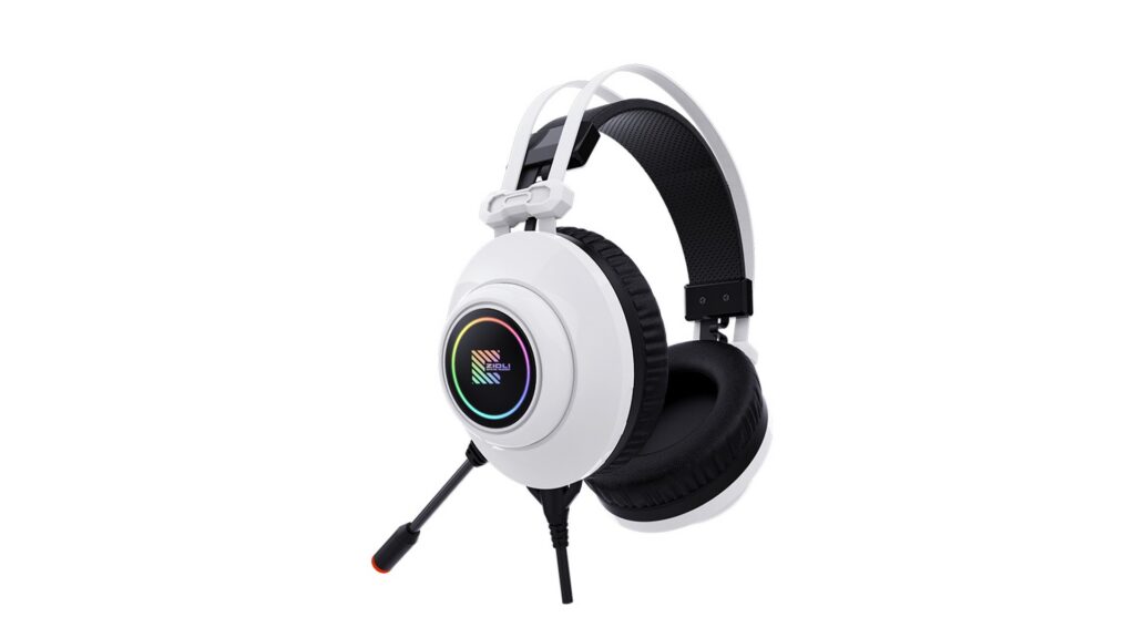 Tai nghe ZIDLI SCORE SH320V White (USB | 7.1 | RGB) 7 Tai nghe ZIDLI SCORE SH320V White (USB | 7.1 | RGB)