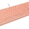 Bàn phím cơ E-Dra EK387L Pink (Huano Blue Switch)