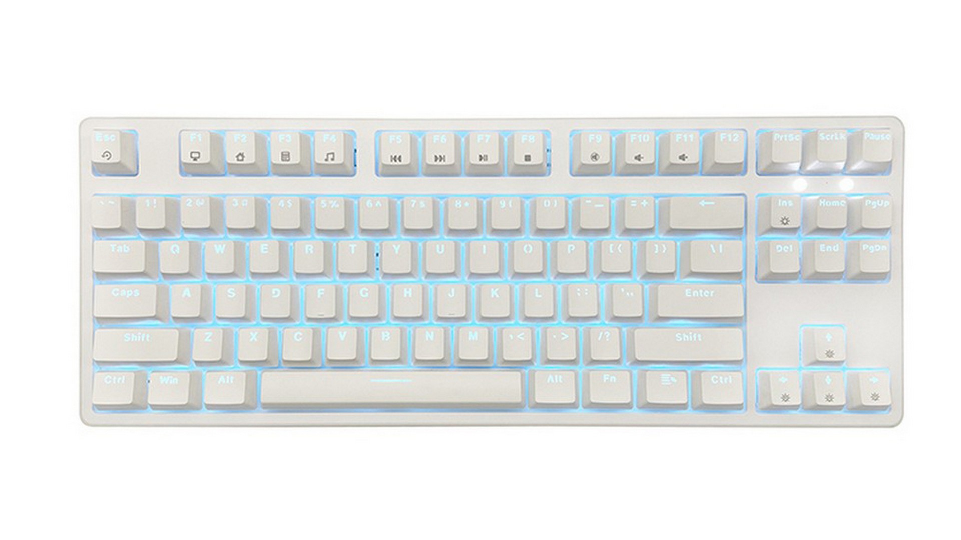 Bàn phím cơ E-Dra EK387L White (Huano Blue Switch)