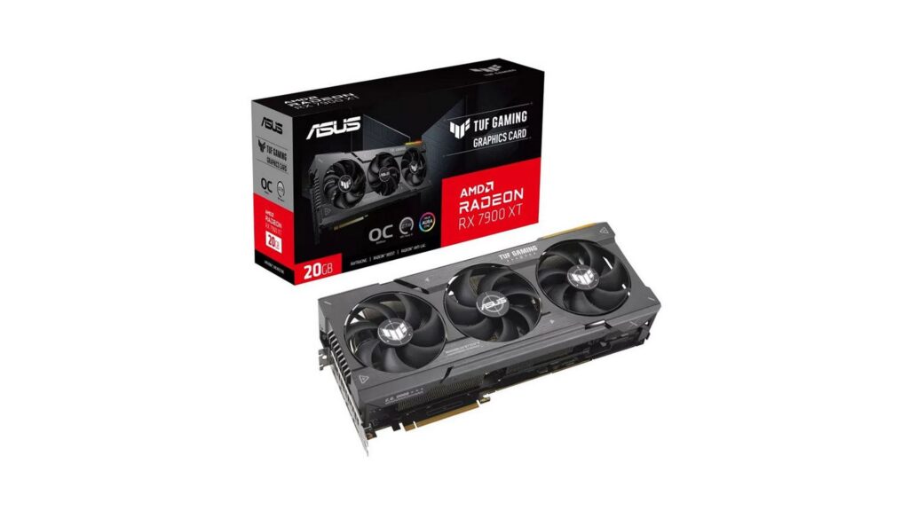Card màn hình ASUS TUF Gaming Radeon RX 7900 XT OC Edition 20GB GDDR6