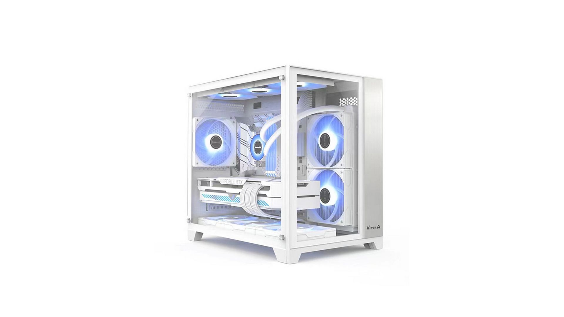 Vỏ Case VITRA CRYSTAL S1 WHITE M-ATX (Mini Tower| WHITE) 1 Vỏ Case VITRA CRYSTAL S1 WHITE M-ATX (Mini Tower| WHITE)