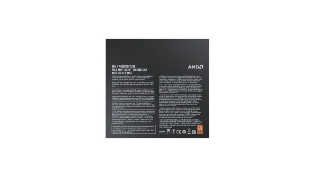 CPU AMD Ryzen 9 7900X3D (12 Nhân / 24 Luồng | 4.4GHz Boost 5.6GHz | 140MB Cache | TDP 120W | Socket AM5) 5 CPU AMD Ryzen 9 7900X3D (12 Nhân / 24 Luồng | 4.4GHz Boost 5.6GHz | 140MB Cache | TDP 120W | Socket AM5)