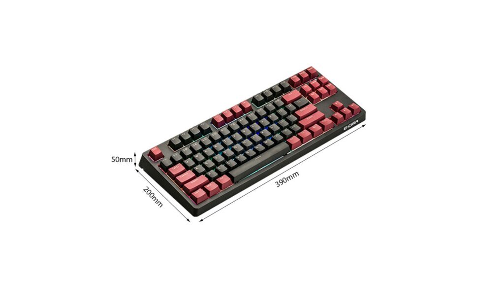 Bàn phím cơ E-Dra EK387 RGB Dark Warrior Brown Switch 5 Bàn phím cơ E-Dra EK387 RGB Dark Warrior Brown Switch