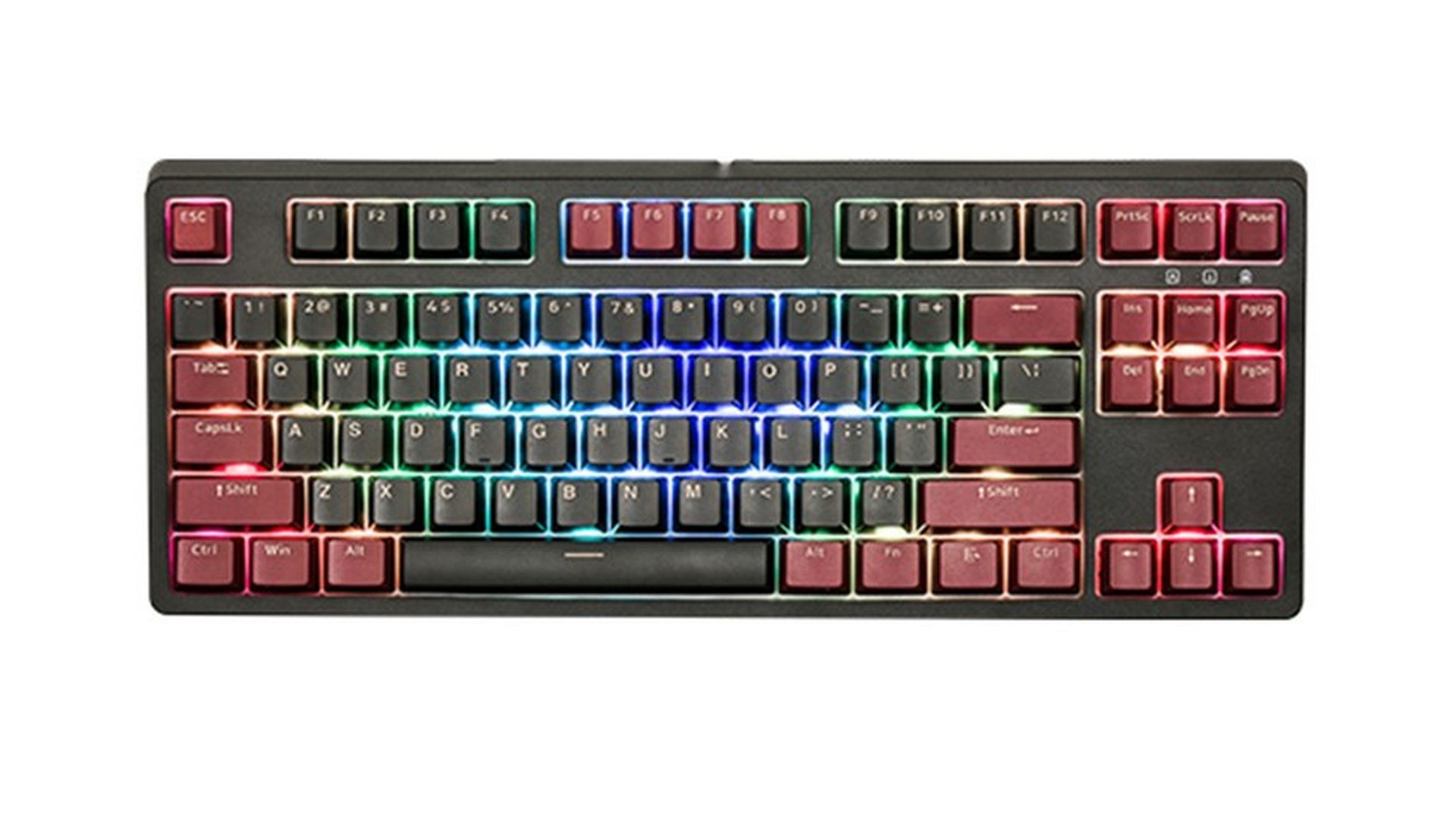 Bàn phím cơ E-Dra EK387 RGB Dark Warrior Brown Switch