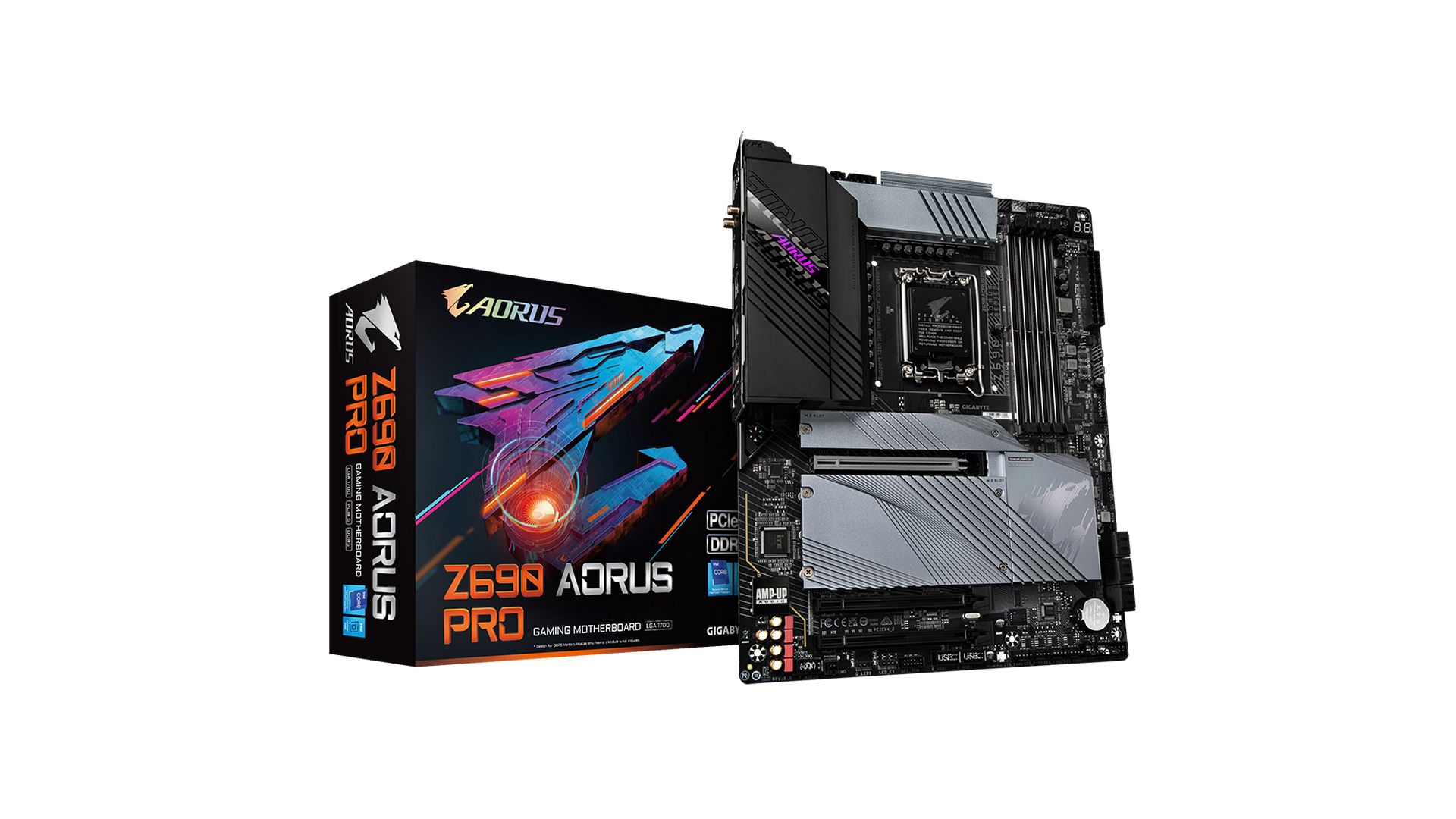 Mainboard Gigabyte Z690 AORUS PRO (Socket 1700, E-ATX, 4 Khe RAM DDR5)