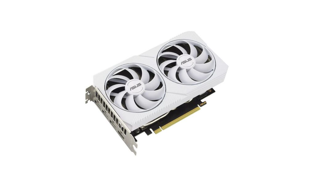 Card màn hình Asus Dual RTX 3060 - O8G White 9 Card màn hình Asus Dual RTX 3060 - O8G White