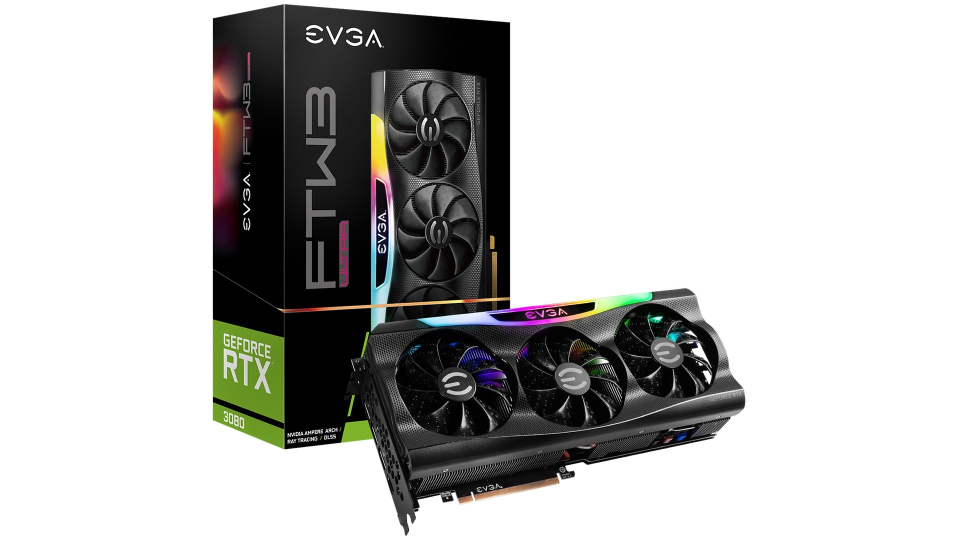 Card màn hình EVGA GeForce RTX 3080 FTW3 Ultra Gaming 1 Card màn hình EVGA GeForce RTX 3080 FTW3 Ultra Gaming