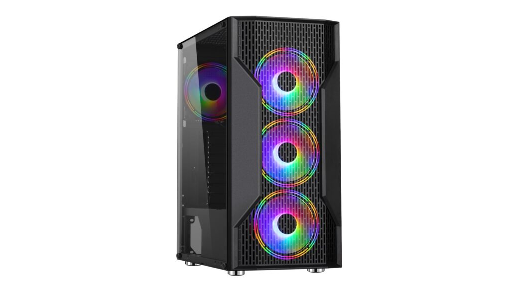Vỏ case KENOO ESPORT AF300 (ATX | Màu Đen)