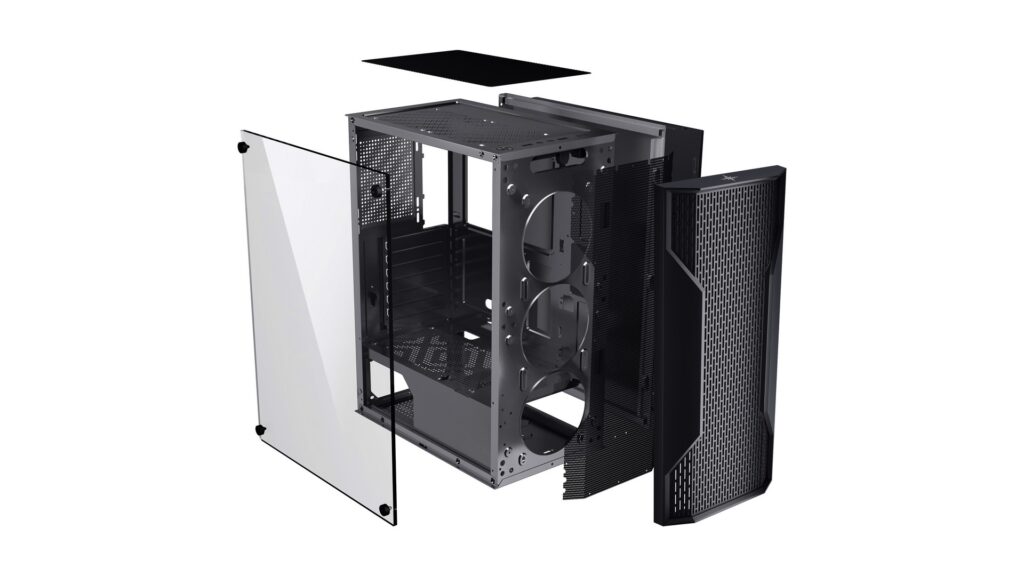 Vỏ case KENOO ESPORT AF300 (ATX | Màu Đen)