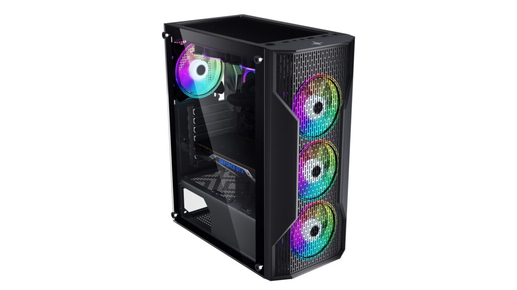 Vỏ case KENOO ESPORT AF300 (ATX | Màu Đen)