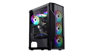 Vỏ case KENOO ESPORT AF300 (ATX | Màu Đen)