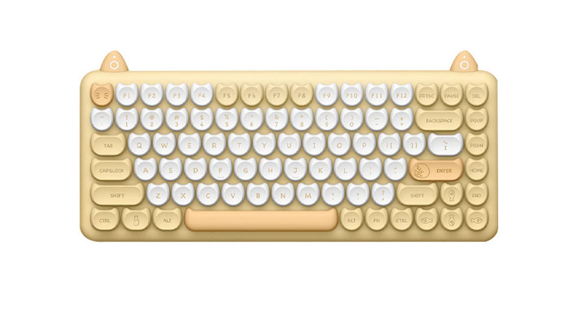 Bàn phím cơ IQUNIX M80 Purry Cat Tabby Wireless RGB Kailh Red Switch