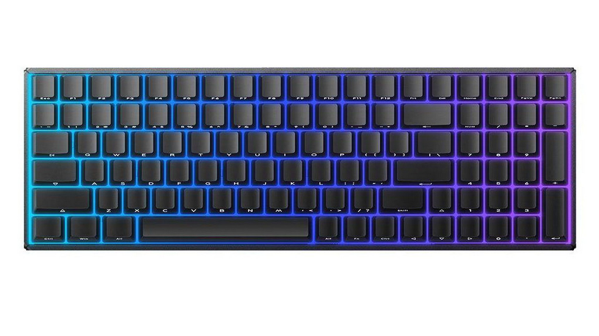 Bàn phím cơ IQUNIX F97 Kight Wireless RGB Cherry Silent Red