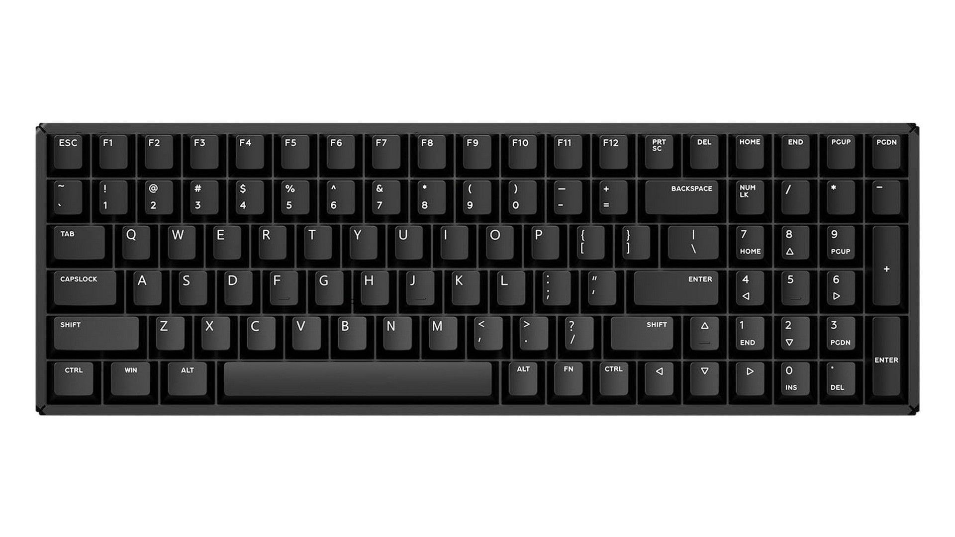 Bàn phím cơ IQUNIX F97 Dark Side Wireless RGB Cherry Silent Red