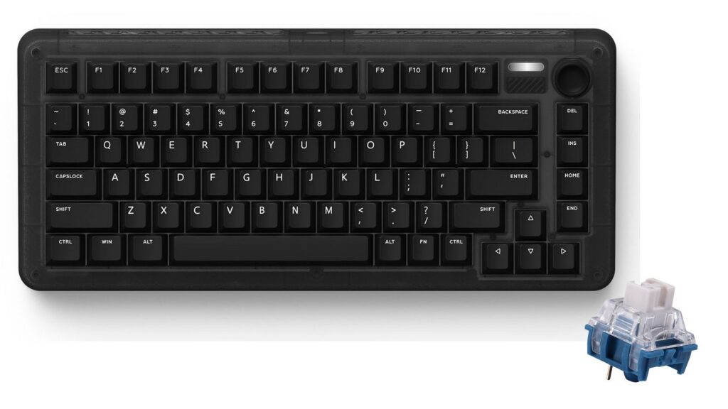 Bàn phím cơ IQUNIX ZX75 Dark Side RGB TTC Speed Silver 3 Bàn phím cơ IQUNIX ZX75 Dark Side RGB TTC Speed Silver