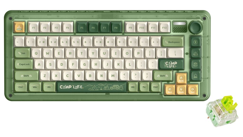 Bàn phím cơ IQUNIX ZX75 Camping RGB TTC ACE