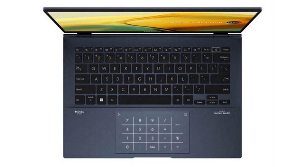 Laptop ASUS Zenbook 14 OLED UX3402VA-KM085W (i5-1340P | RAM 16GB | SSD 512GB | 14"-WUXGA+ | Win11 | Xanh)