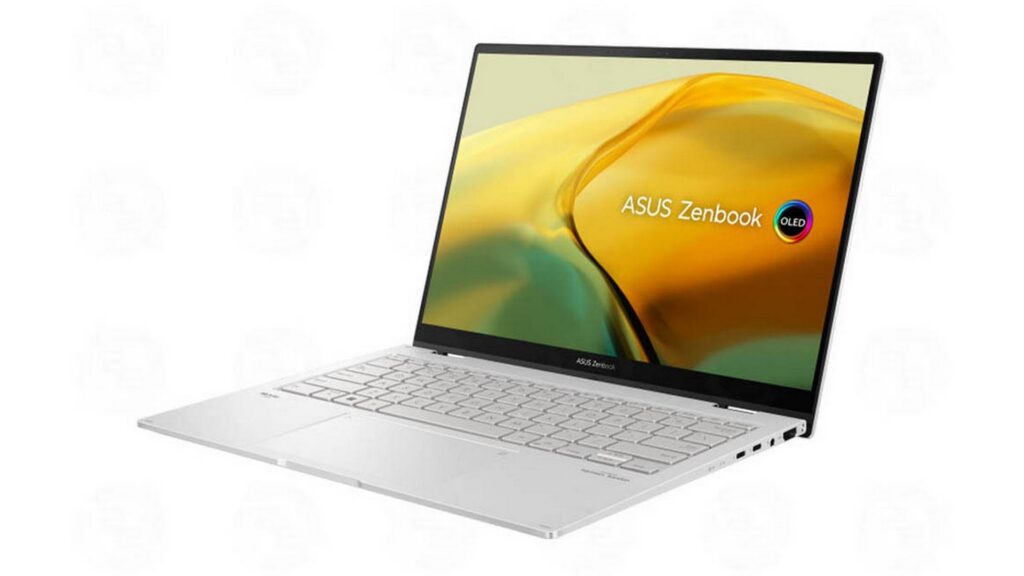Laptop ASUS Zenbook 14 Flip OLED UP3404VA-KN039W (i5-1340P | RAM 16GB | SSD 512GB | OLED-14-2.8K | Cảm ứng | Win11 | Xanh | Nhôm)