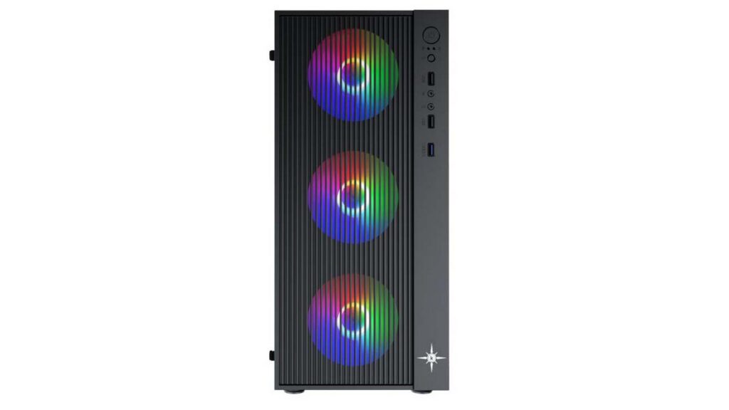 Vỏ case KENOO ESPORT AF13 (ATX | 3Fan | Màu Đen)