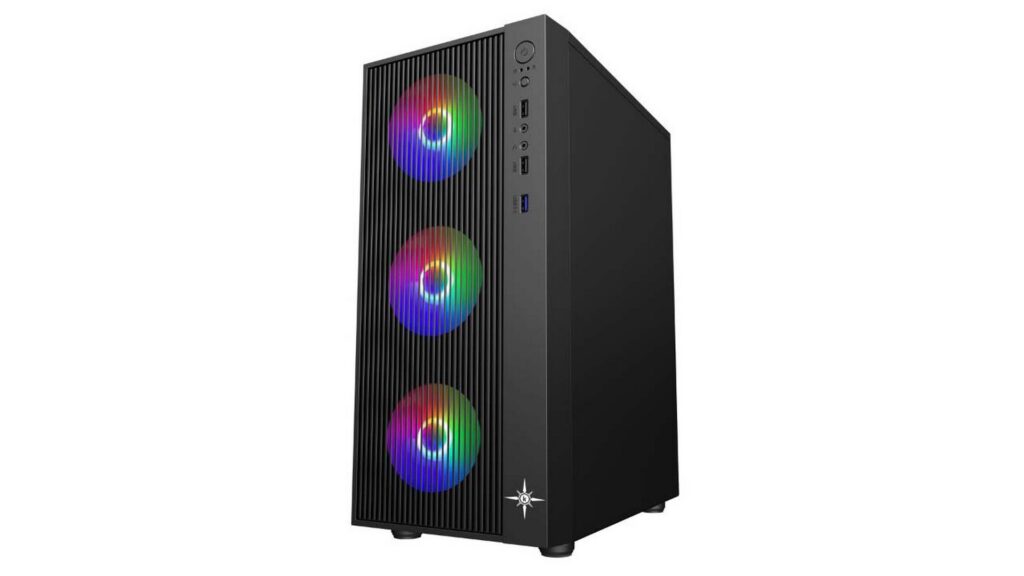 Vỏ case KENOO ESPORT AF13 (ATX | 3Fan | Màu Đen)
