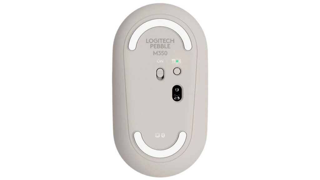 Chuột máy tính Logitech M350 Pebble Almond Milk (USB/Bluetooth) 6 Chuột máy tính Logitech M350 Pebble Almond Milk (USB/Bluetooth)