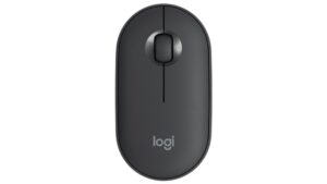 Chuột máy tính Logitech M350 Pebble Graphite (USB/Bluetooth)