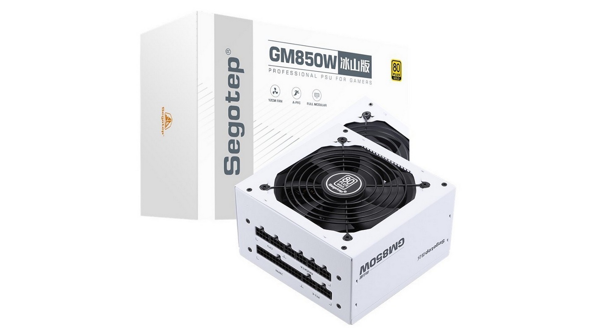 Nguồn máy tính SEGOTEP GM850W (850W | Full Modular | 80 Plus Gold | White)