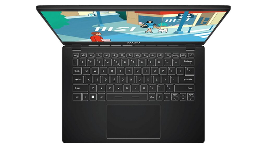 Laptop MSI Modern 14 C7M 083VN ( Ryzen 5 7530U | RAM 8GB | SSD 512GB| AMD Radeon | Win 11 | 14 inch FHD | Black)
