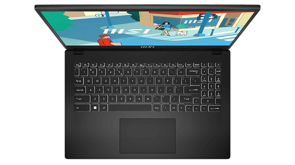 Laptop MSI Modern 15 B7M-099VN (Ryzen 5 7530U | RAM 8GB | SSD 512GB | 15.6 FHD | Win11 | Đen)