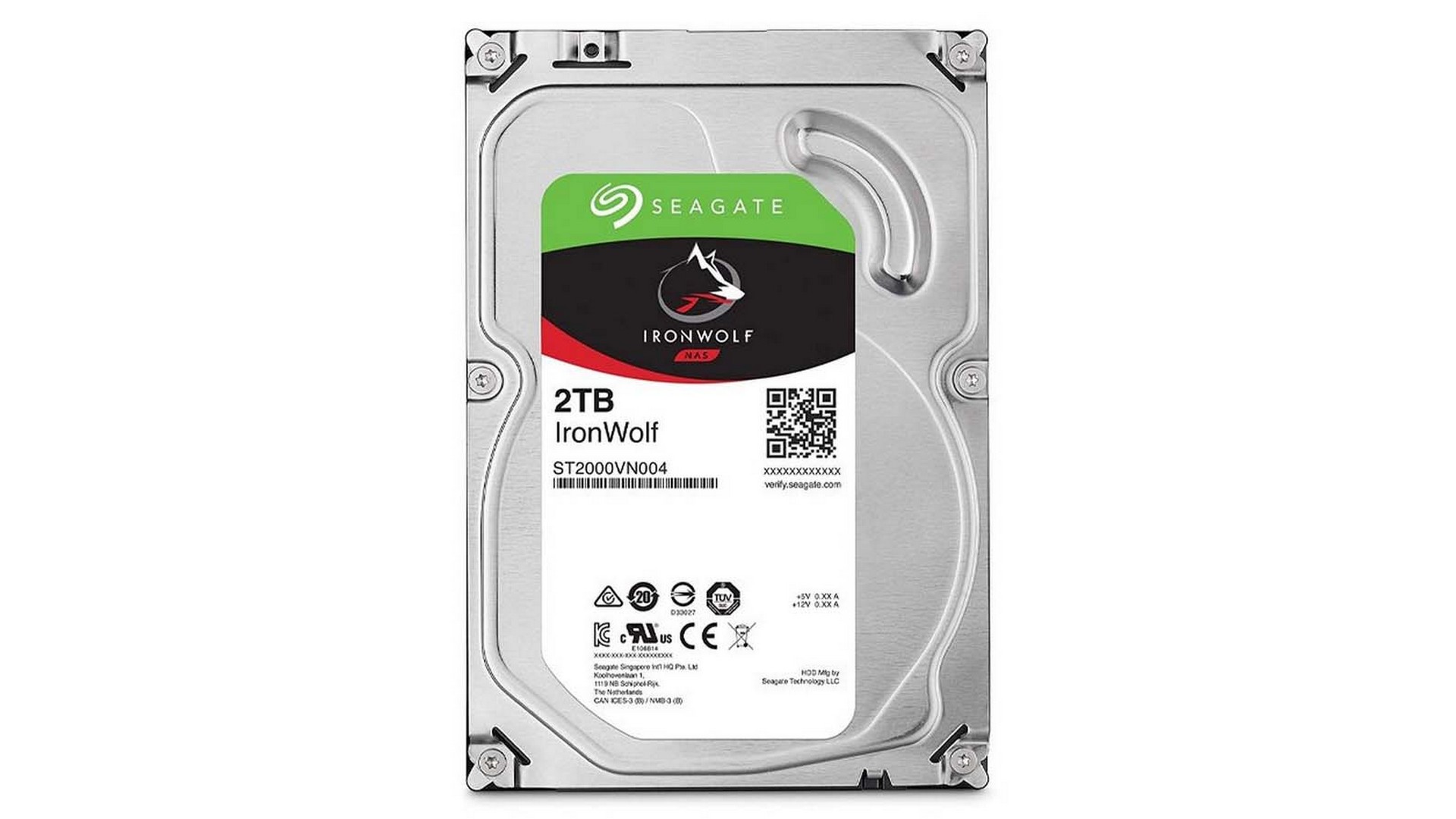 Ổ cứng HDD Seagate IronWolf 2TB (3.5" | Sata 3 | 5900RPM | 64MB)