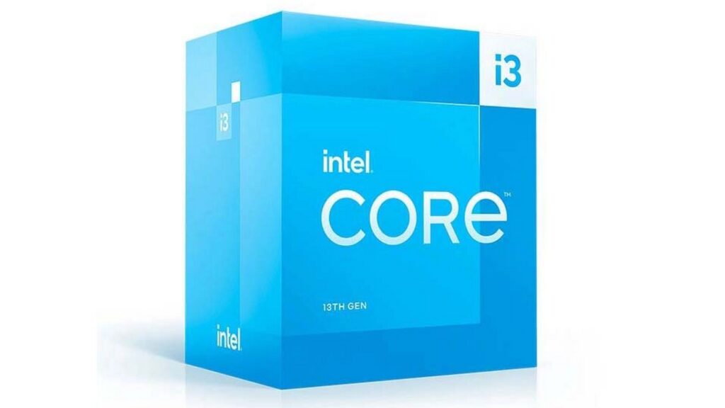 CPU Intel Core i3-13100 (turbo 4.5GHz | 4 nhân 8 luồng | 12MB Cache | LGA 1700)