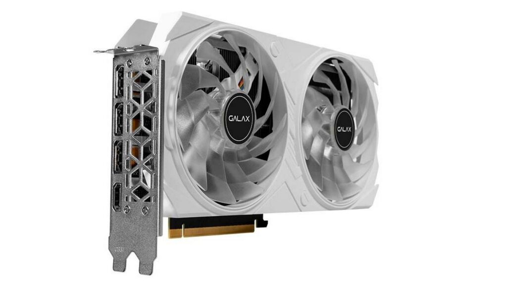 Card Màn Hình GALAX GeForce RTX 4060Ti EX 8GB màu trắng 10 Card Màn Hình GALAX GeForce RTX 4060Ti EX 8GB màu trắng