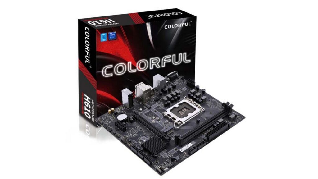Mainboard Colorful H610M-E M.2 V20 (Socket 1700 | M-ATX | 2 Khe RAM DDR4)