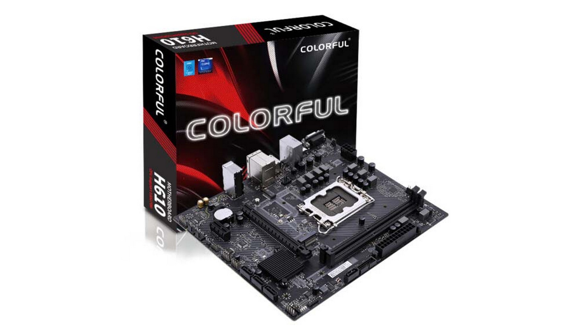 Mainboard Colorful H610M-E M.2 V20 (Socket 1700 | M-ATX | 2 Khe RAM DDR4) 1 Mainboard Colorful H610M-E M.2 V20 (Socket 1700 | M-ATX | 2 Khe RAM DDR4)