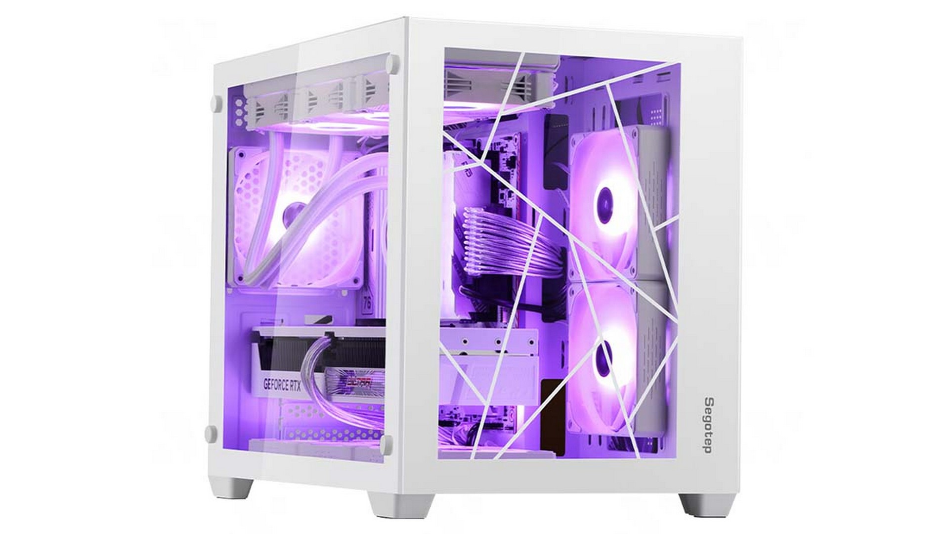 Vỏ Case Segotep Lumi II White 1 Vỏ Case Segotep Lumi II White