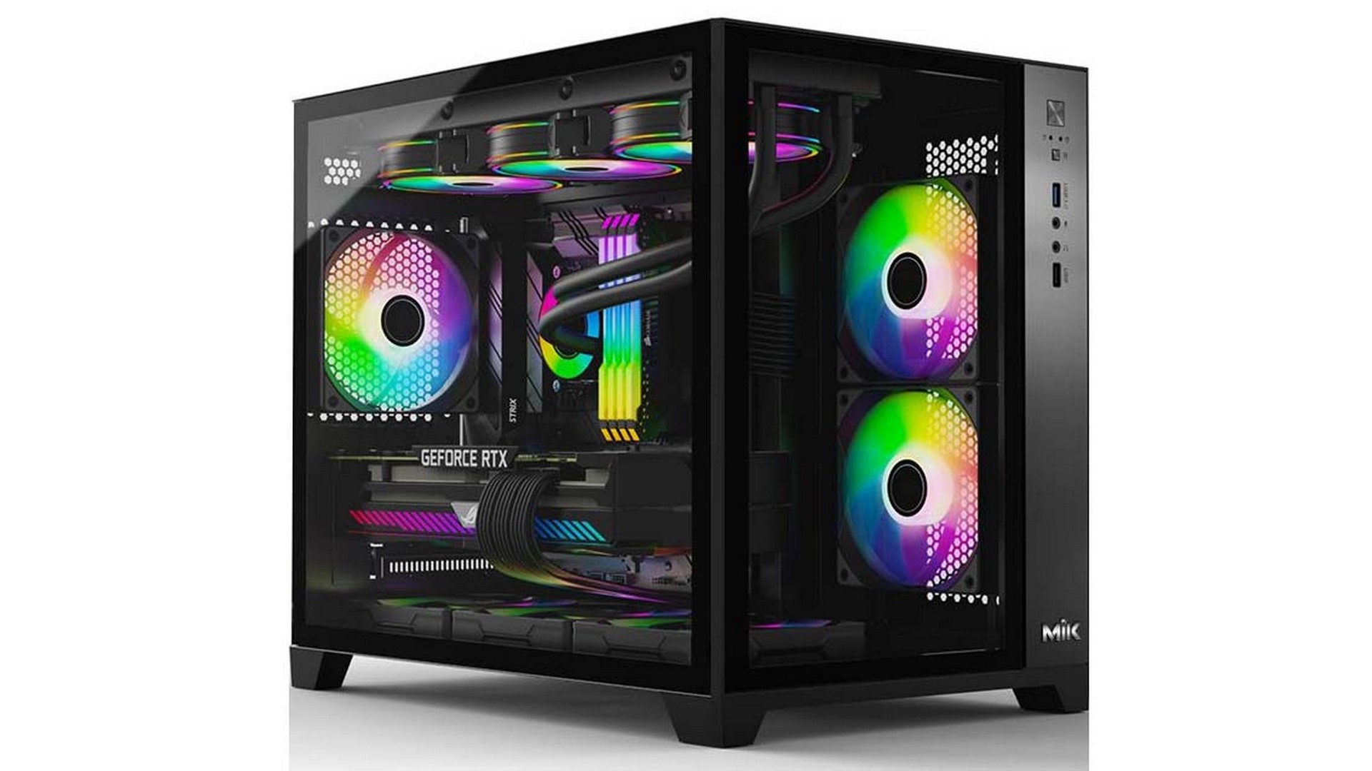 Vỏ Case Bể cá MIK LV12M Black