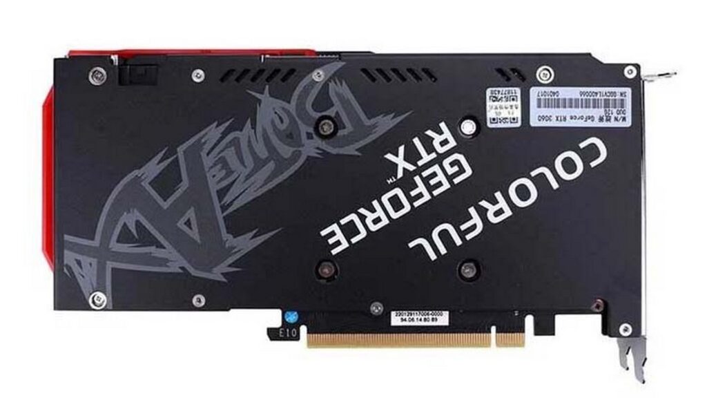 Card màn hình Colorful GeForce RTX 3060 NB DUO 8GB-V 7 Card màn hình Colorful GeForce RTX 3060 NB DUO 8GB-V