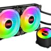 Tản nhiệt nước COOLMOON ICEMOON 240 Black Diamond 6 Tản nhiệt nước COOLMOON ICEMOON 240 Black Diamond