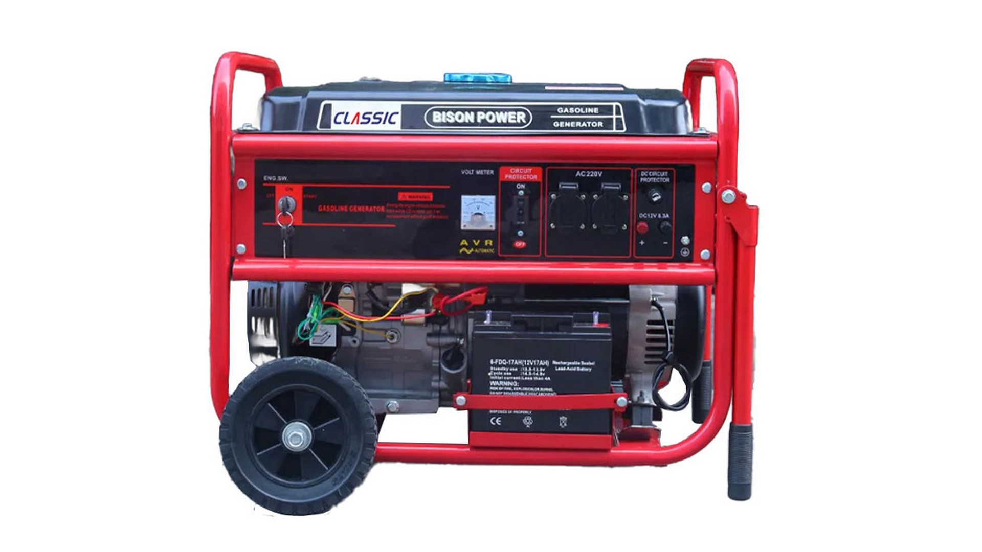 Máy phát điện BISON BS6500 (5KW | 389cc | 25L)