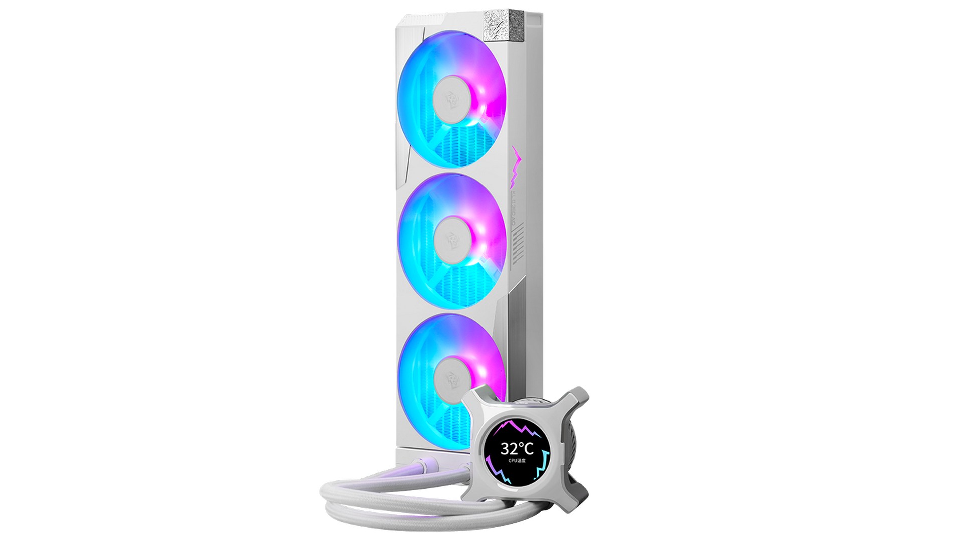 Tản nhiệt nước Segotep KL II 360 ARGB White 1 Tản nhiệt nước Segotep KL II 360 ARGB White