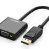 Dây cáp chuyển đổi DISPLAY PORT to VGA UGREEN (20415) 3 Dây cáp chuyển đổi DISPLAY PORT to VGA UGREEN (20415)